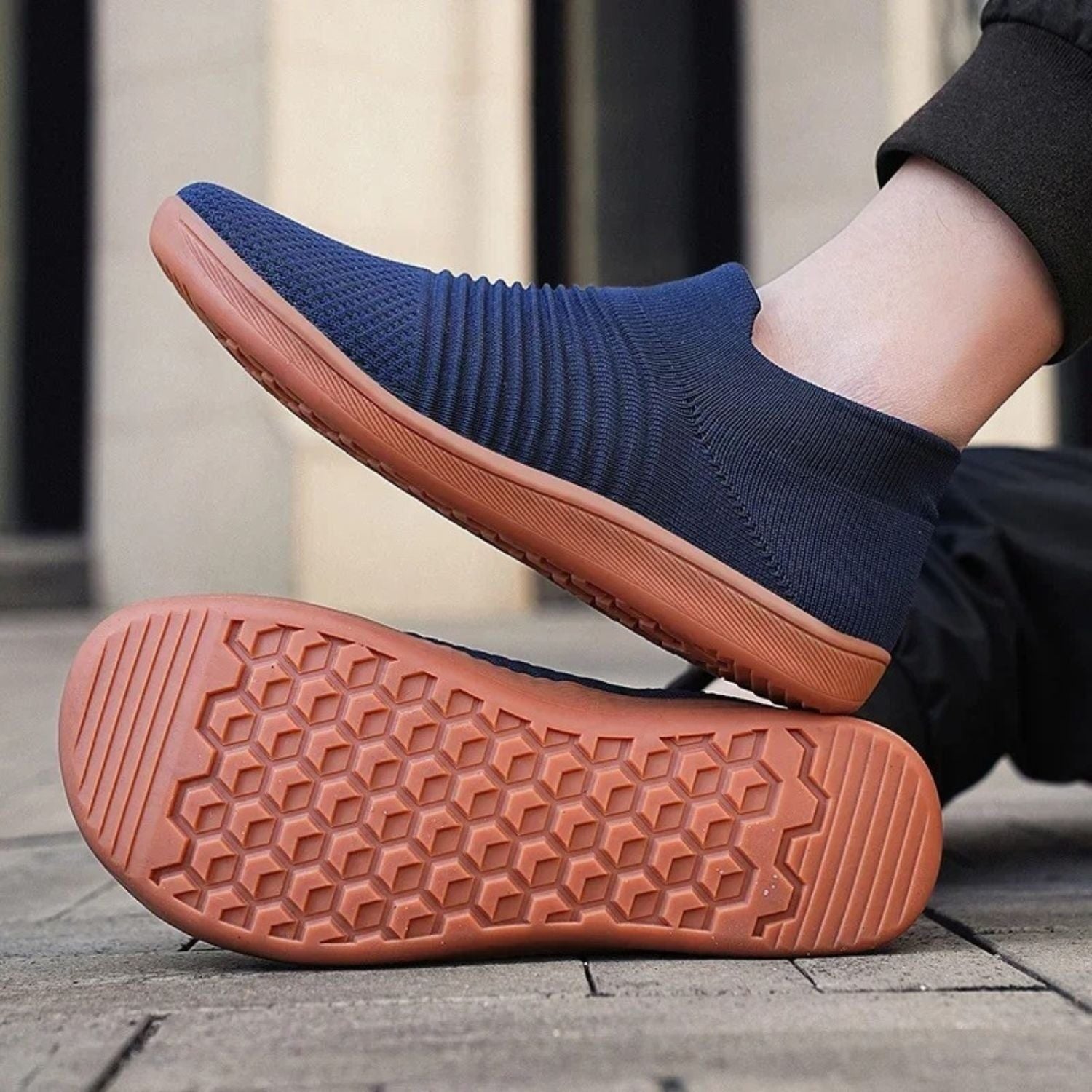 Monverra Slip-On Shoes with Wide Toe Box and Zero-Drop Soles