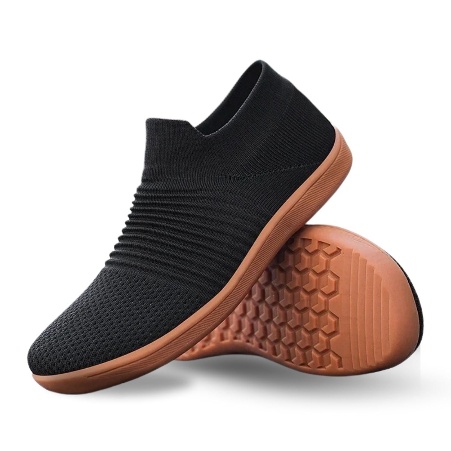 Monverra Slip-On Shoes with Wide Toe Box and Zero-Drop Soles