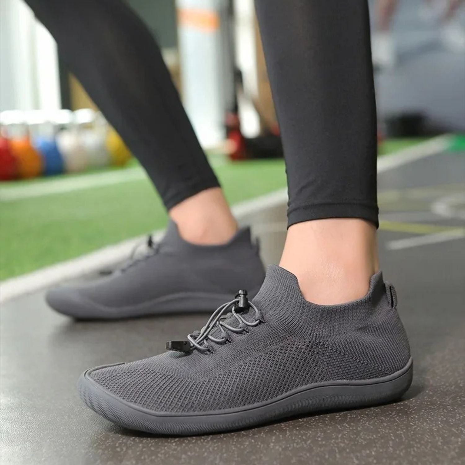 Monverra Lace-Up Barefoot Shoes with Roomy Toe Box