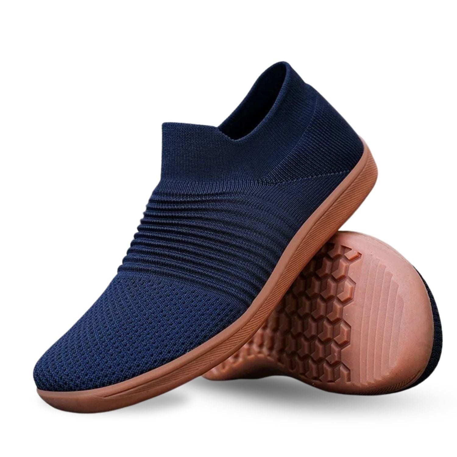 Monverra Slip-On Shoes with Wide Toe Box and Zero-Drop Soles