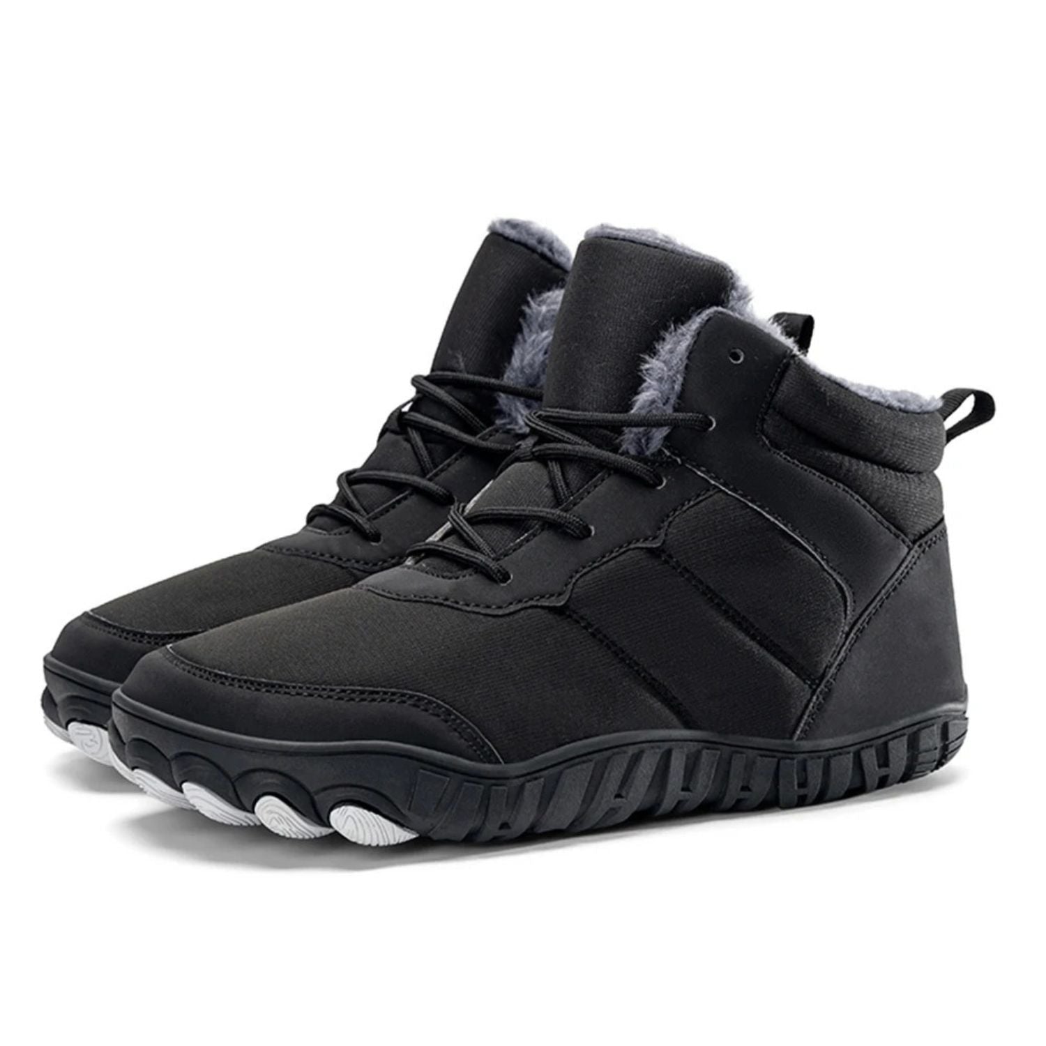 Monverra Unisex Winter Boots with Plush Lining and Non-Slip Rubber Sole