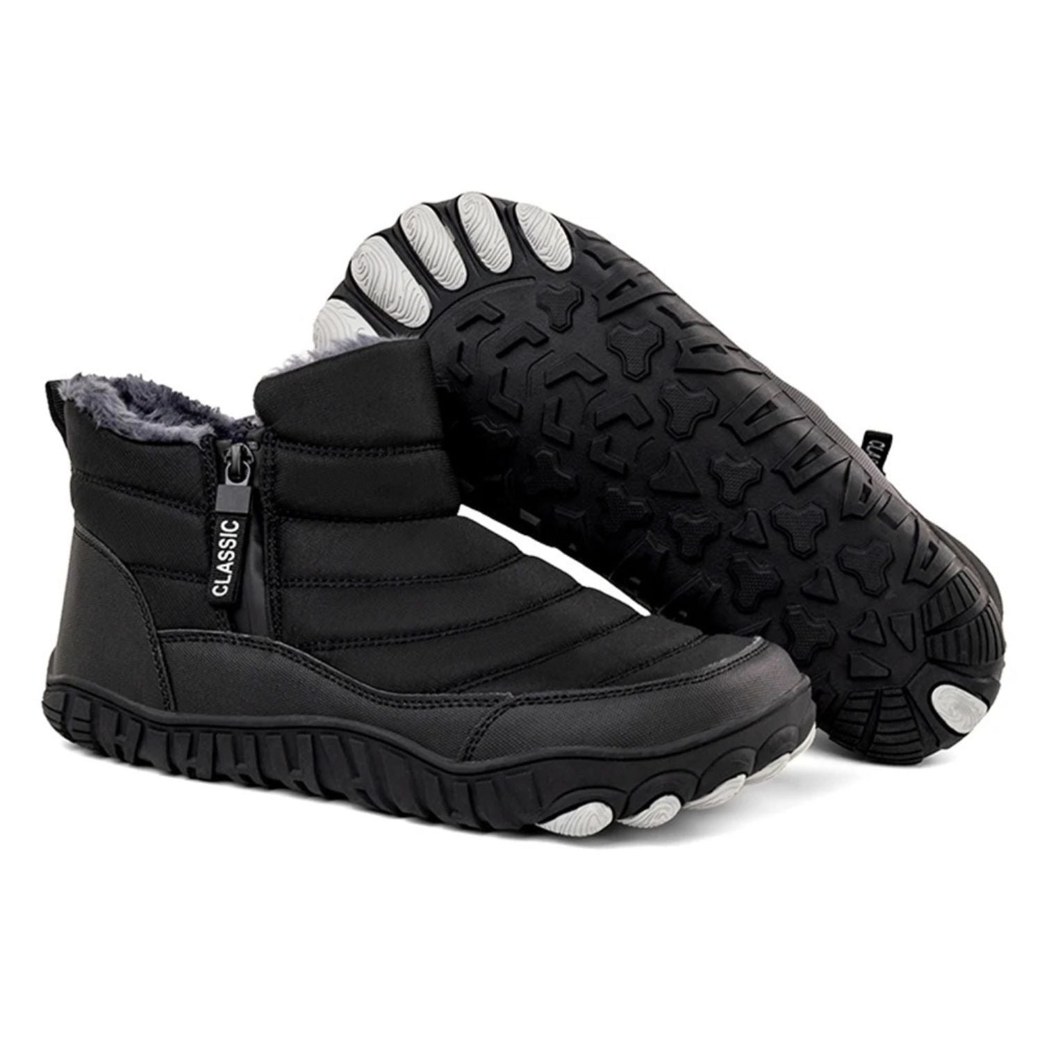 Monverra Unisex Waterproof Winter Boots with Warm Lining