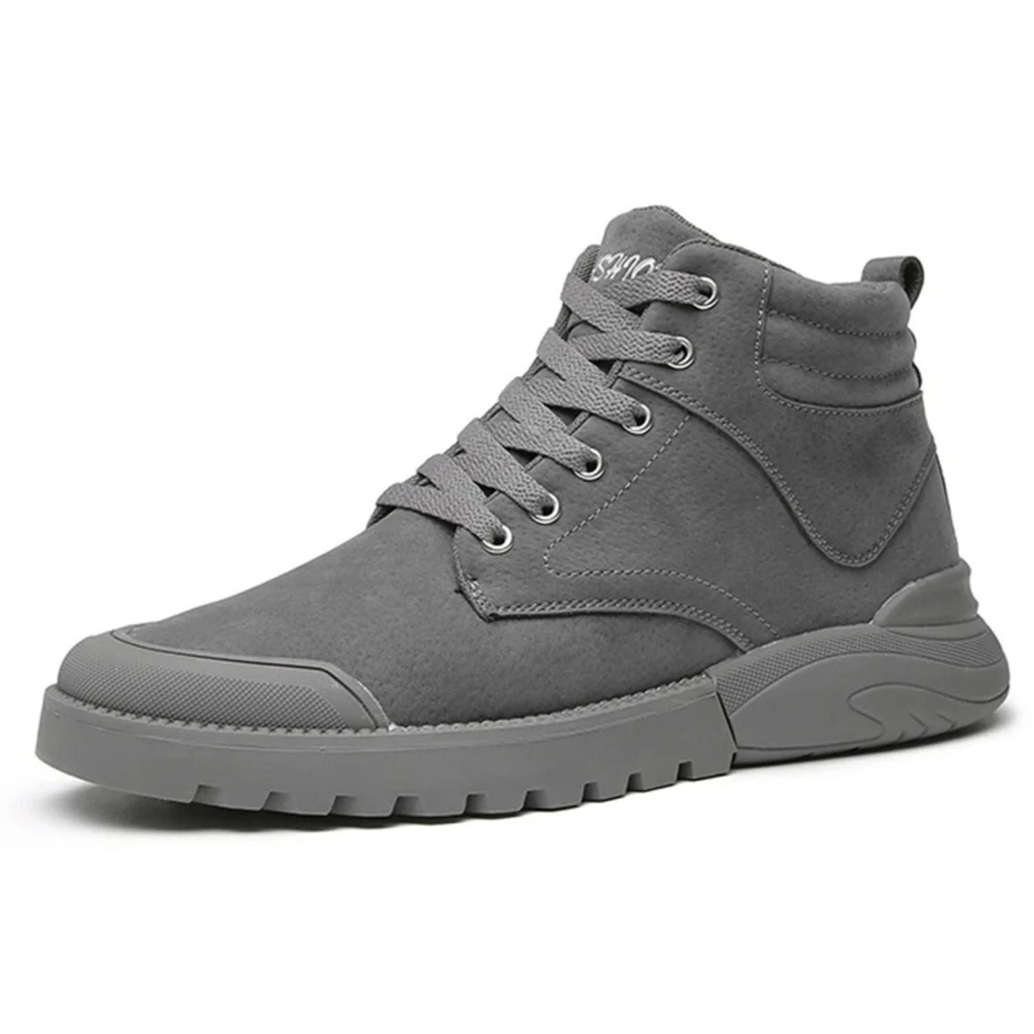 Monverra High-Top Hiking Boots with Plush Lining and Non-Slip Sole