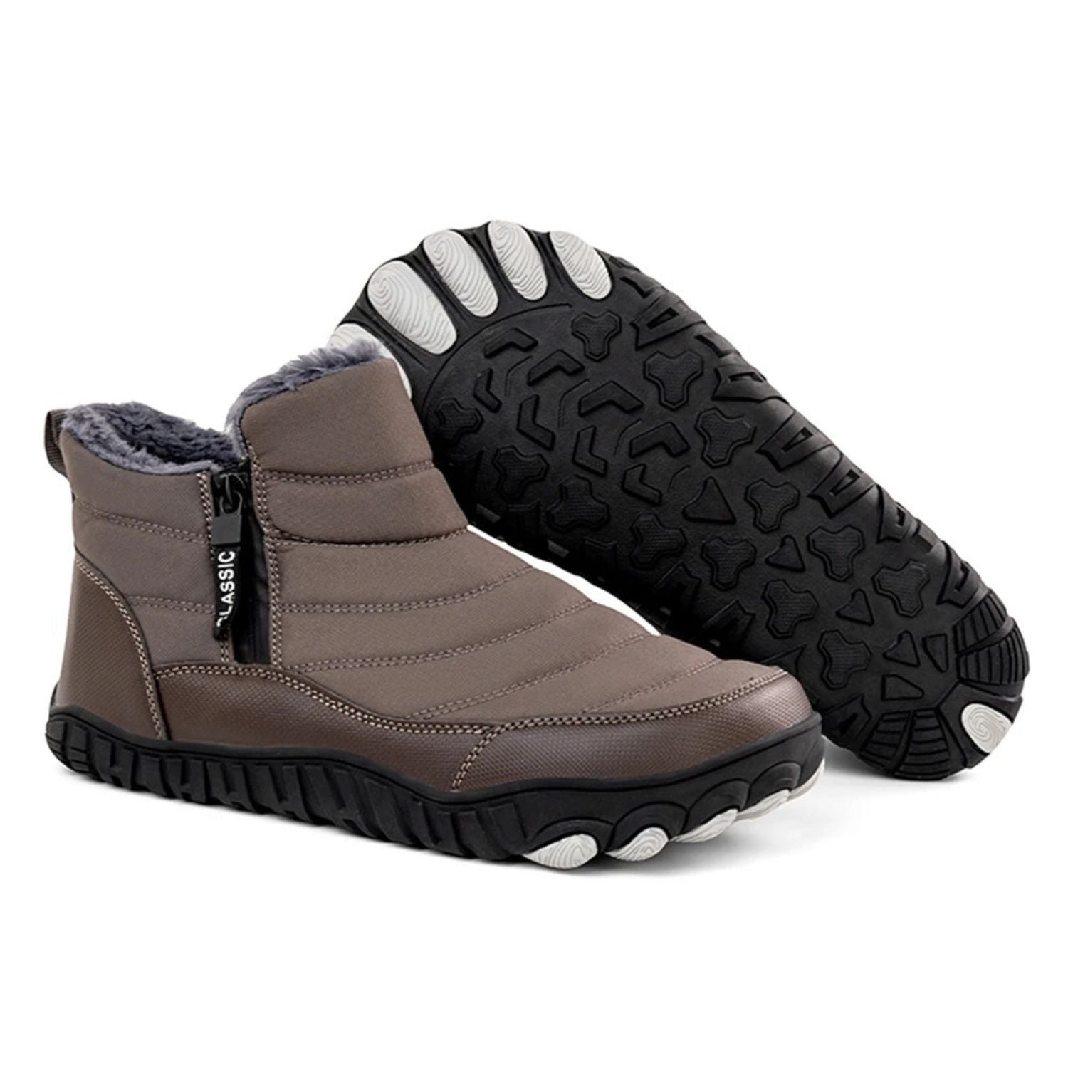 Monverra Unisex Waterproof Winter Boots with Warm Lining