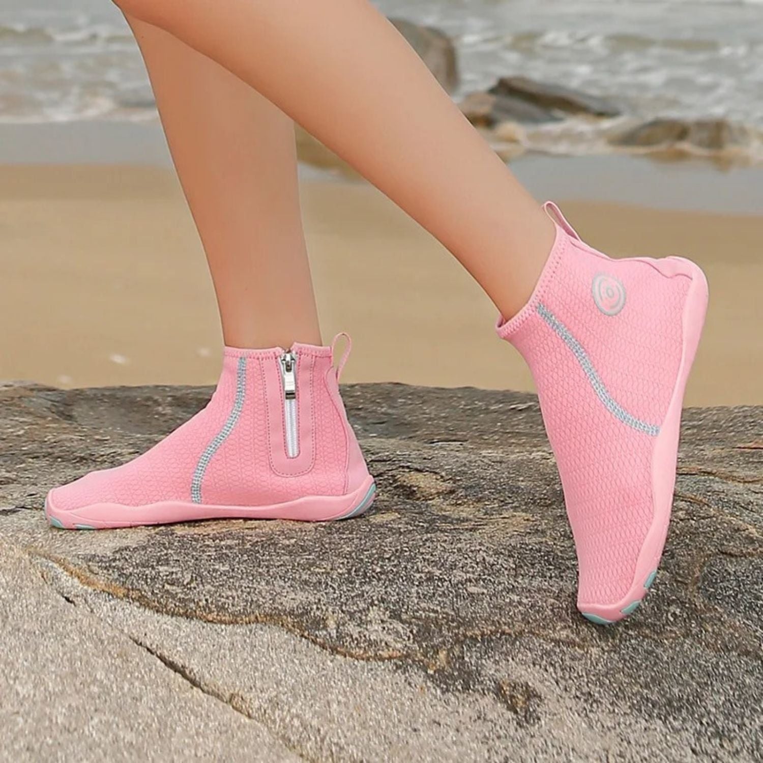 Monverra Women's Aqua Shoes with Non-Slip Rubber Sole