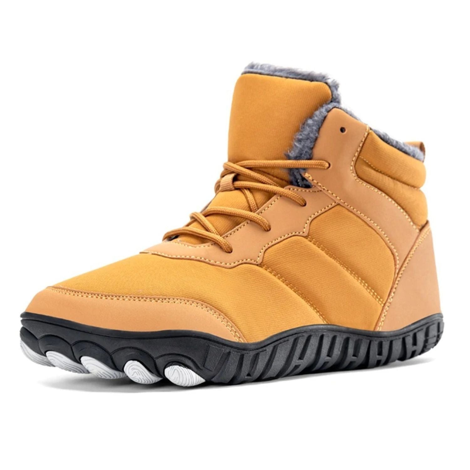 Monverra Unisex Winter Boots with Plush Lining and Non-Slip Rubber Sole